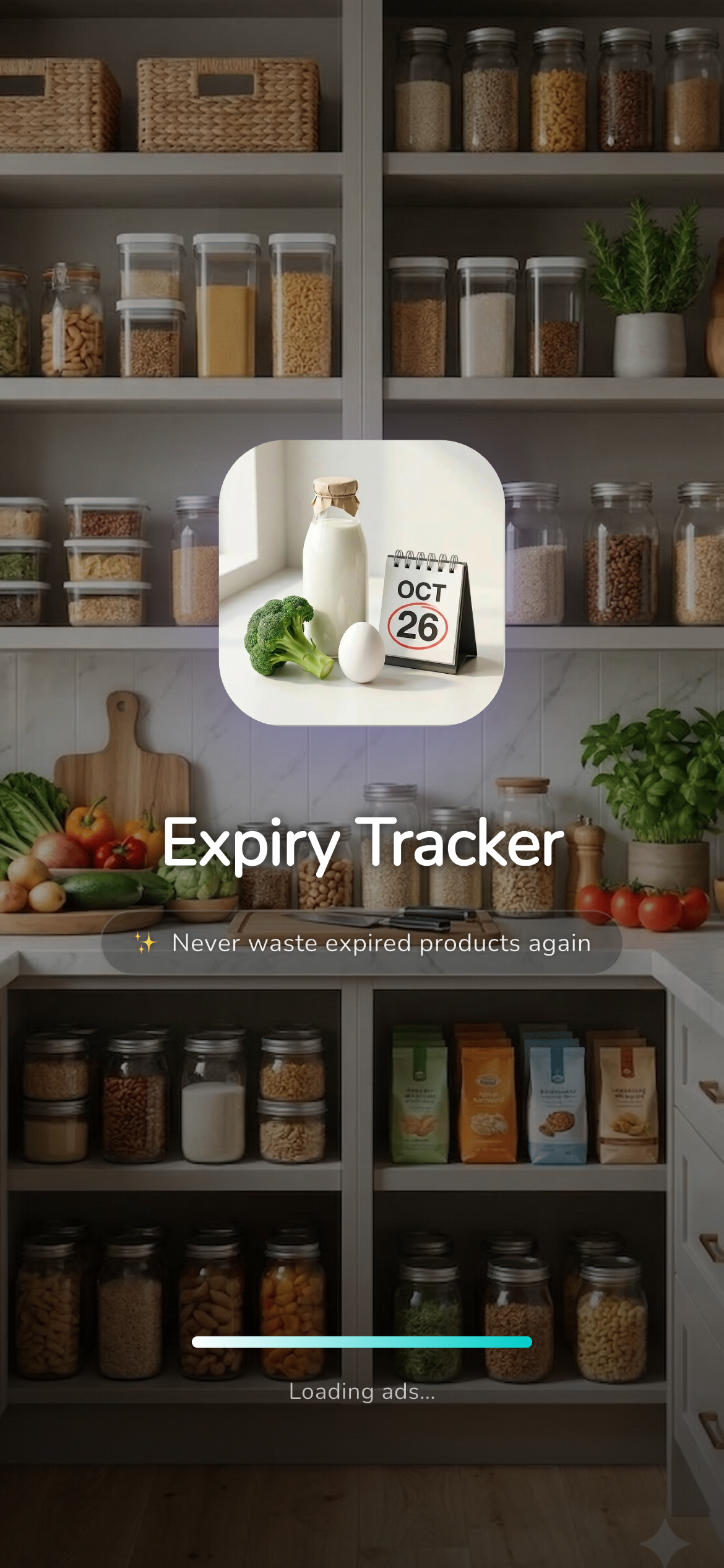 Expiry Tracker - Home Screen